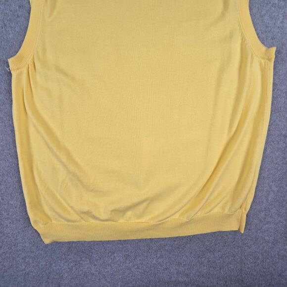 Brooks Brothers Sweater Vest Mens Size XL Supima Cotton V Neck Sleeveless - Picture 8 of 16